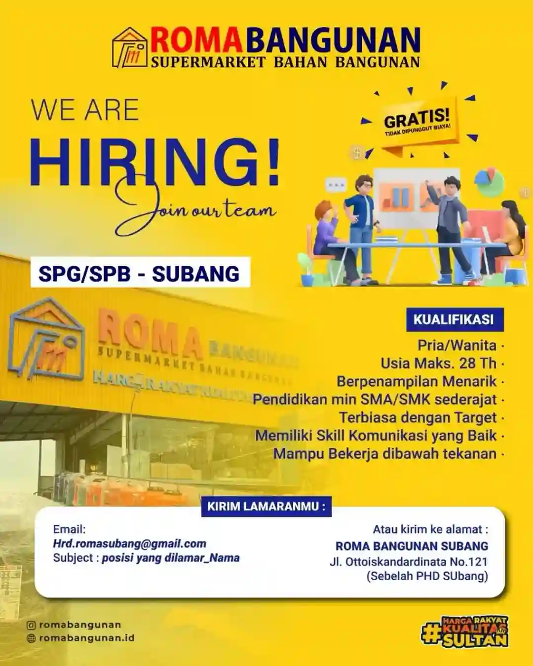 Roma Bangunan Subang